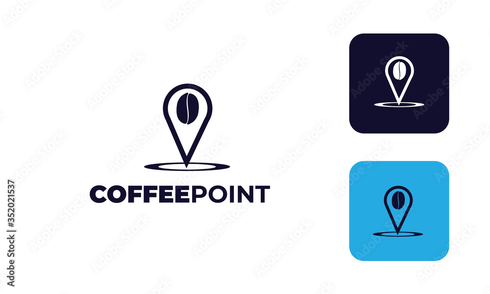 coffee shop logo, cafe logo or for  design mug or cup your brand