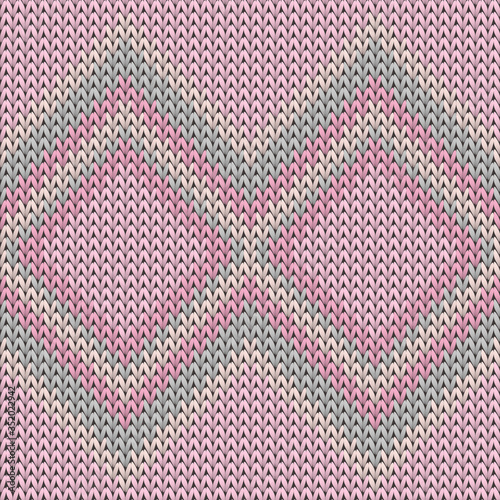 Macro rhombus argyle knitting texture geometric 