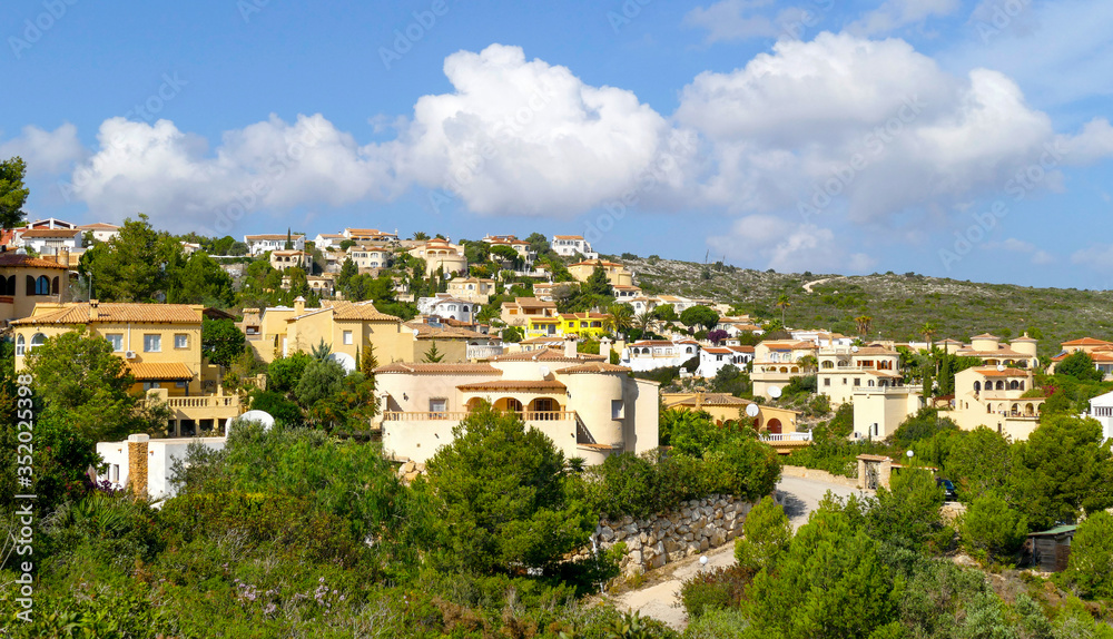 Ferienhäuser an der Mittelmeerküste