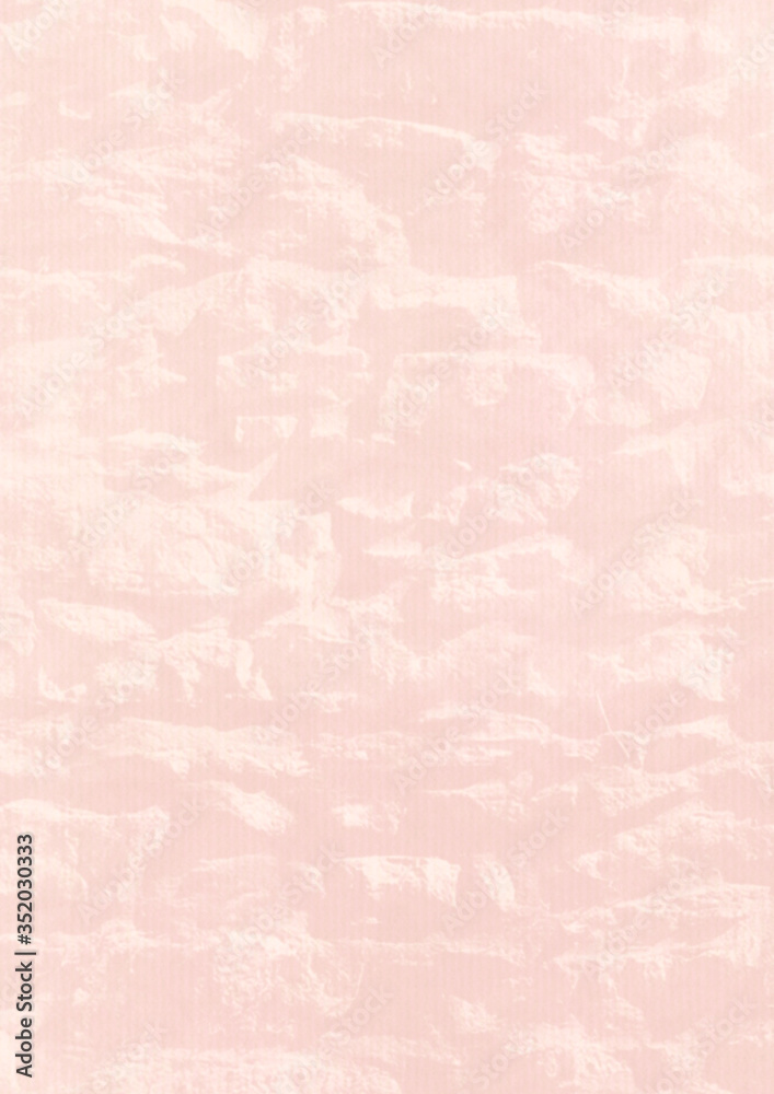 Fototapeta premium 和紙 テクスチャー 桜色 ピンク