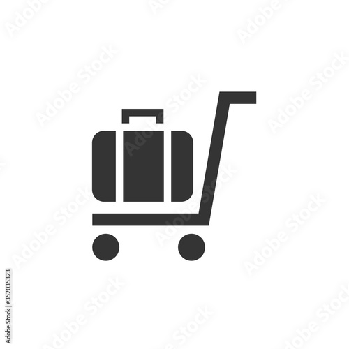 porter service icon vector illustration sign