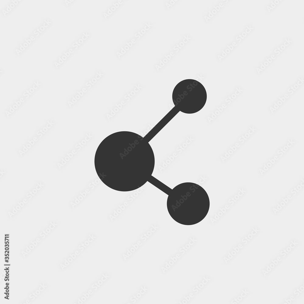 share icon vector illustration for website and graphic design share icon vector illustration for website and graphic design