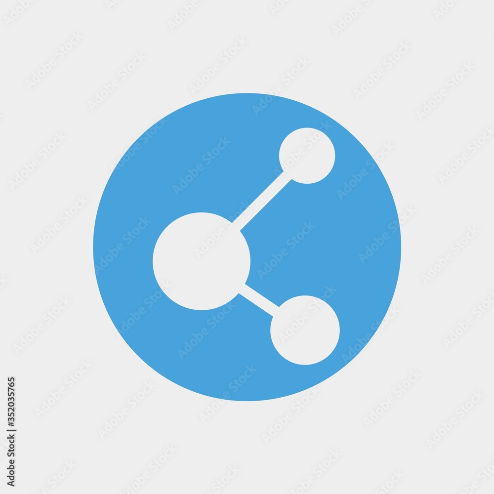 share icon vector illustration for website and graphic design share icon vector illustration for website and graphic design