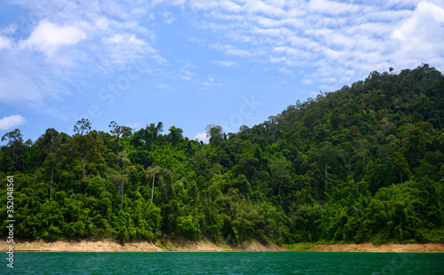 tropical island in thailand