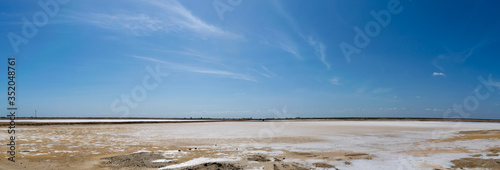 Fototapeta Naklejka Na Ścianę i Meble -  Panorama of a salty place