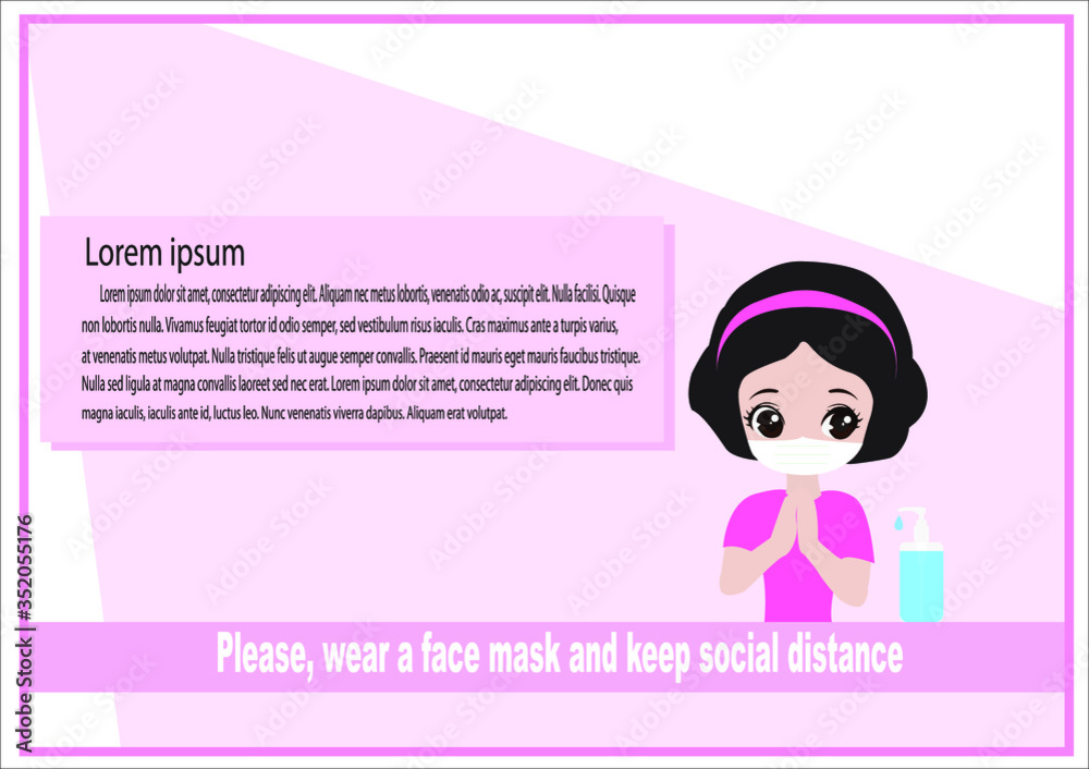 Please use hand sanitizer  wear a face mask and  social distancing. 