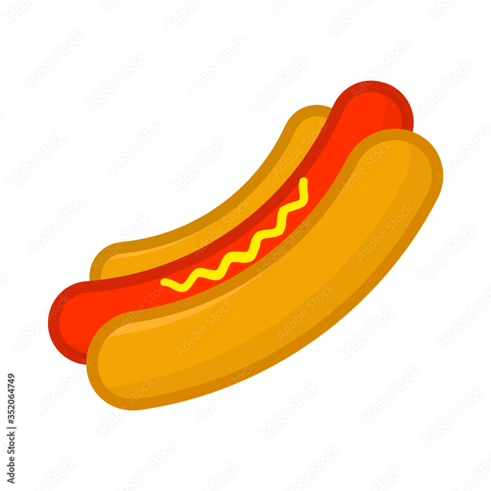 hot dog with mustard hot dog with mustard