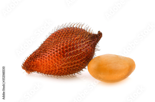 salak on a white background