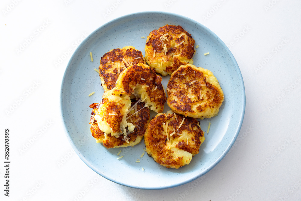 Potato Parmesan Pancakes