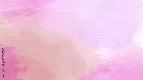 アブストラクト背景イラスト 水彩テクスチャー ピンク