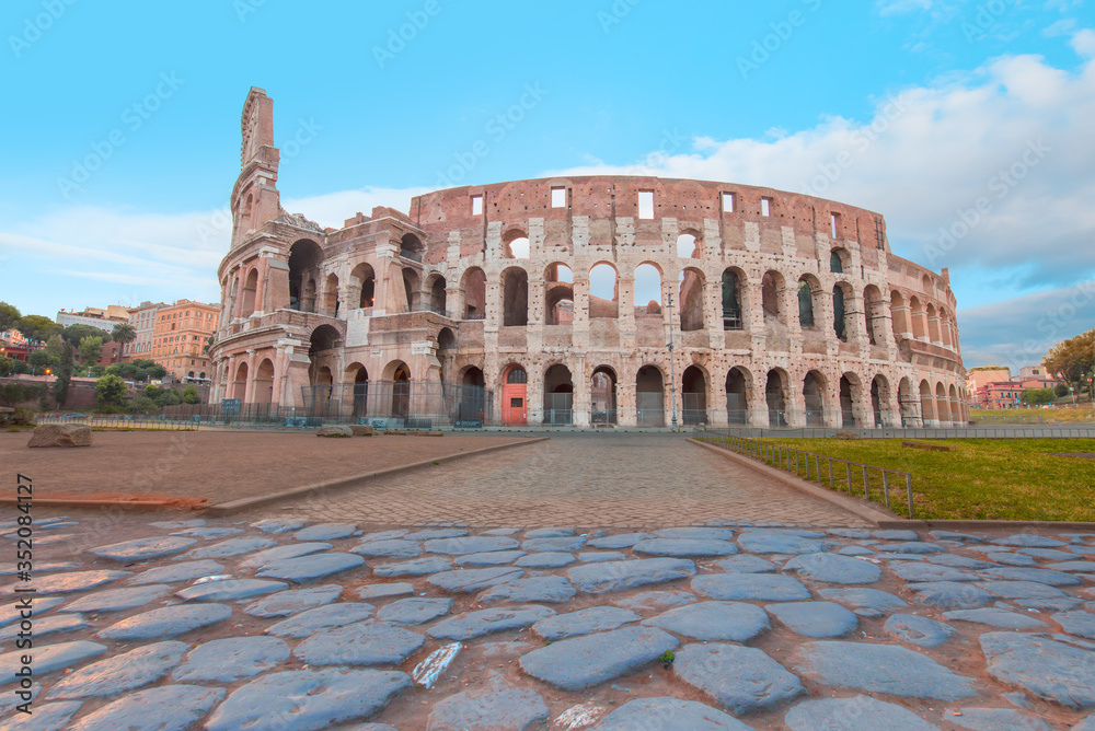 Rome Colosseum (Roma Coliseum), Rome, Italy