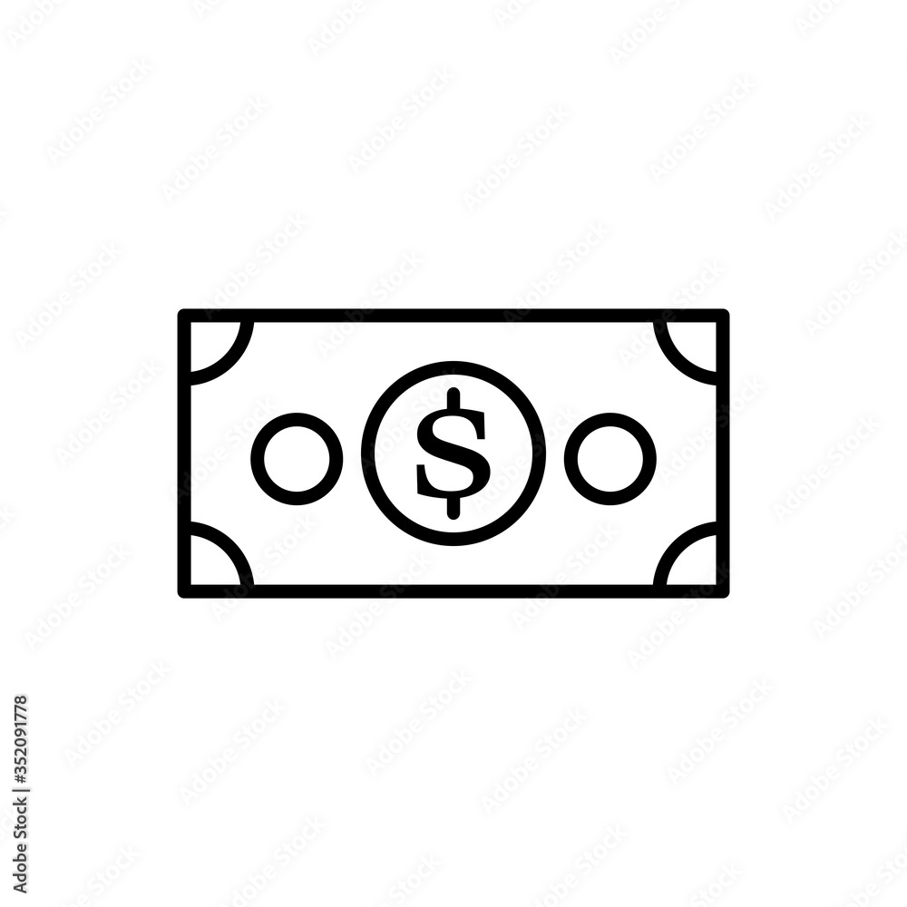 Money icon design vector illustrator Money icon design vector illustrator
