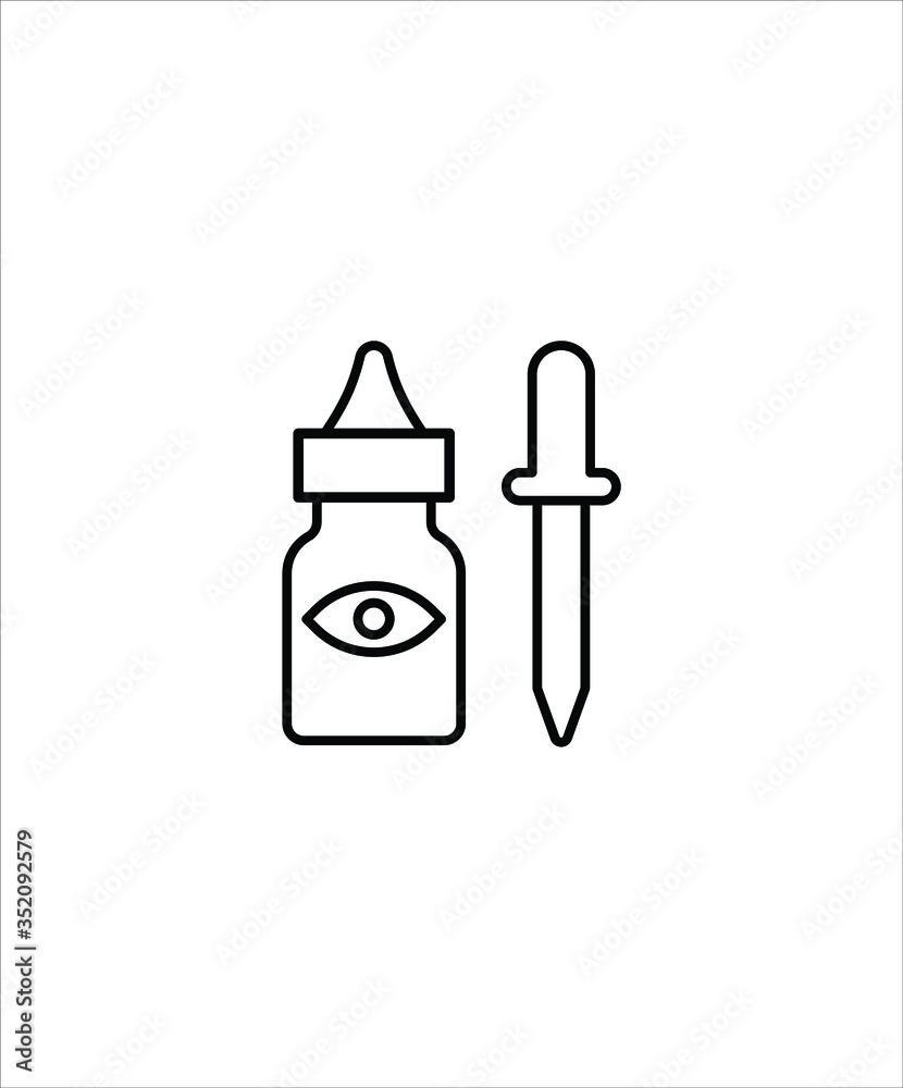 eye dropper icon,vector best line icon. eye dropper icon,vector best line icon.