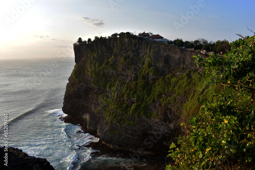 Stunning view of Uluwatu cliff, Bali. Indonesia