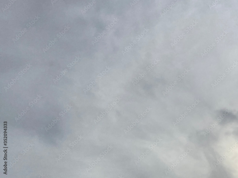 Dense clouds in the sky that is overcast Dense clouds in the sky that is overcast