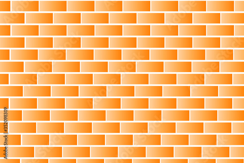 Abstract red brick wall background