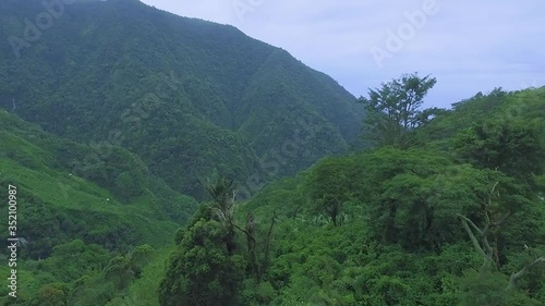 Morning Aerial View Traditional Village Waerebo, East Nusa Tenggara Indonesia