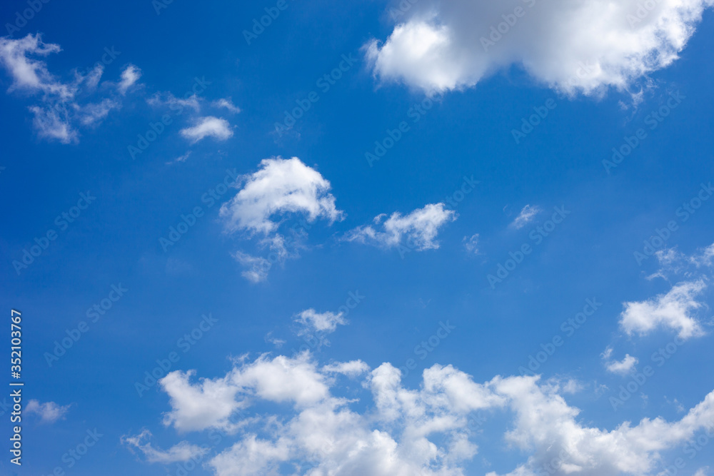 fluffy cloud in the blue sky, nature background concept fluffy cloud in the blue sky, nature background concept
