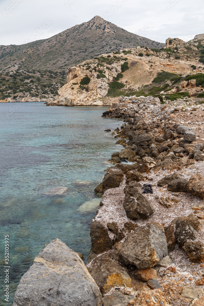 Ruins of Knidos ancient city and port, Turkey Stock Photo | Adobe Stock