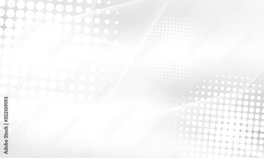 custom made wallpaper toronto digitalGray and white background with abstract waves For posters - Banner
