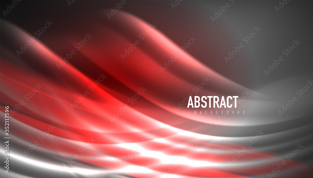 Creative fluid wave lines abstract background. Trendy abstract layout template for business or technology presentation, internet poster or web brochure cover, wallpaper Creative fluid wave lines abstract background. Trendy abstract layout template for business or technology presentation, internet poster or web brochure cover, wallpaper