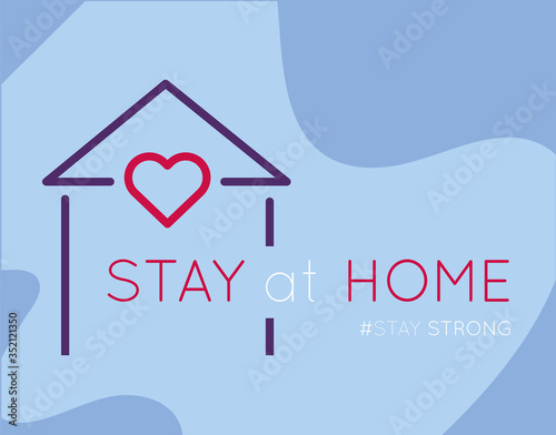 stay at home message for covid19
