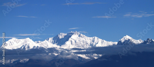 snow covered mountains © Sandip