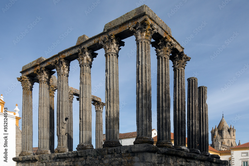 Roman Temple - Evora - Portugal