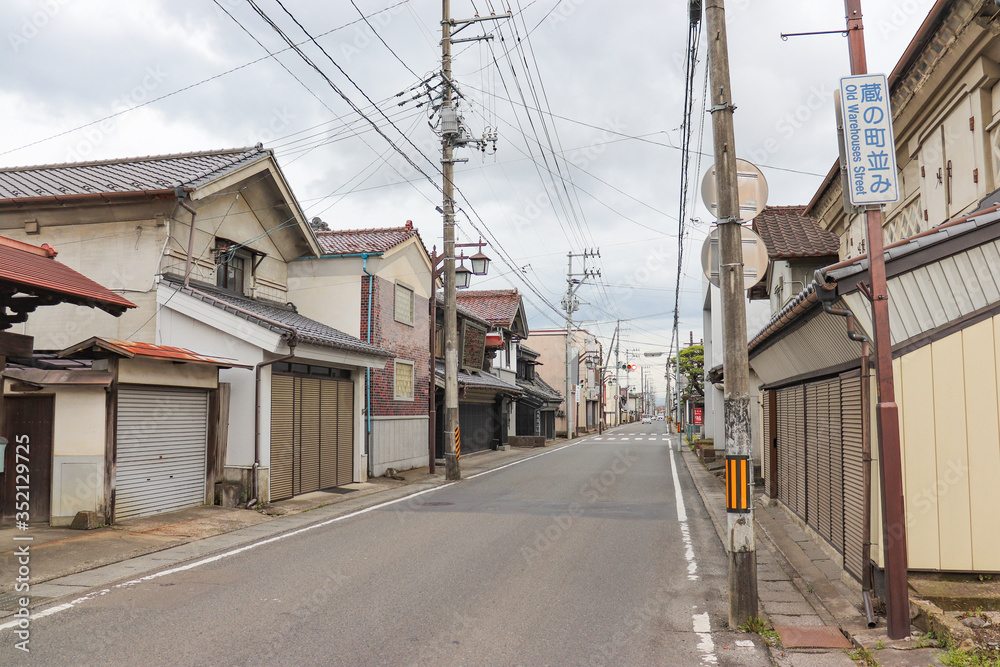 村田町の町並み（宮城県）