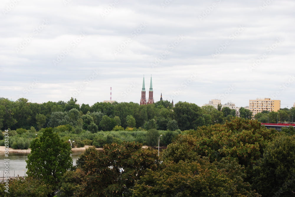 Warszawa city view
