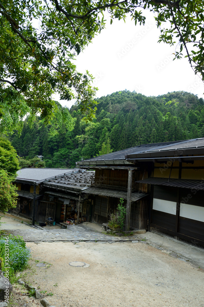 中山道 妻籠宿 中山道 妻籠宿