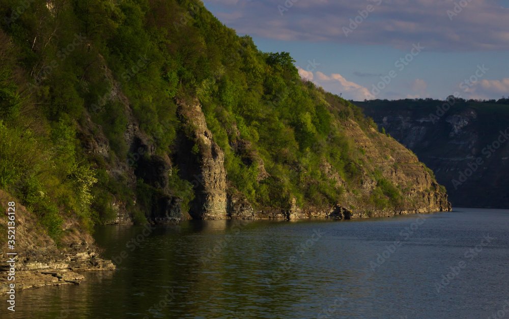 Beautiful view of the coaston a summer day. Fjords are long narrow sea bays crashing deep into the land. Beautiful view of the coaston a summer day. Fjords are long narrow sea bays crashing deep into the land.