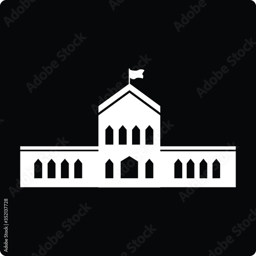 school building vector illustraiton
