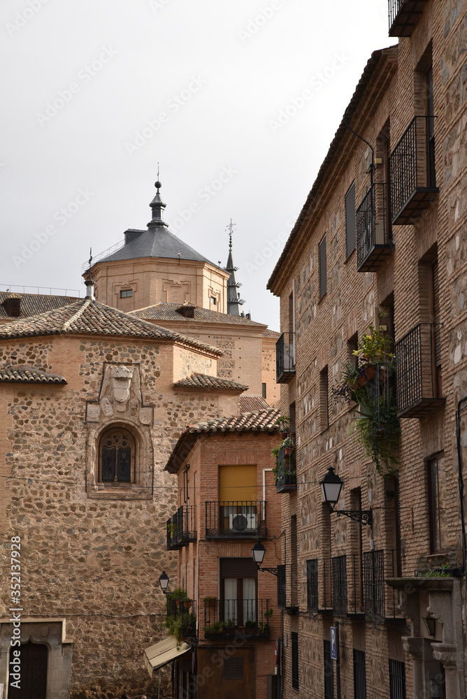 Ruelle médiévale à Tolède, Espagne