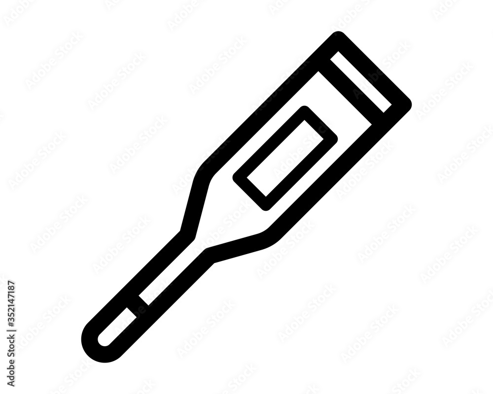 体温計のアイコンのセット/体温/非接触型体温計 体温計のアイコンのセット/体温/非接触型体温計