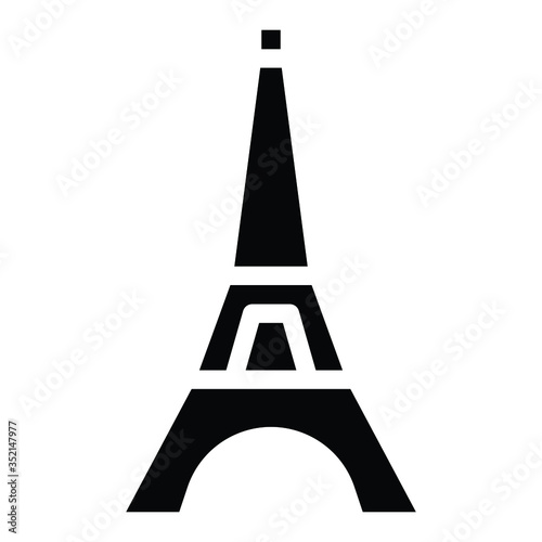 eiffel tower vector illustration