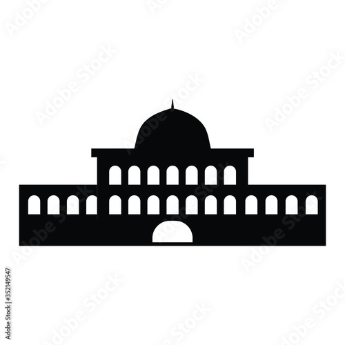 vector illustration of mosque