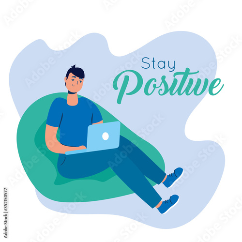 stay positive message for covid19