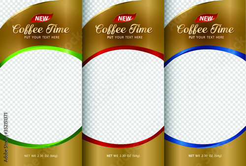 Chocolate bar packaging set. Trendy luxury product branding template with label pattern for packaging. Vector design.