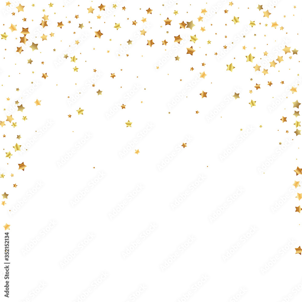 Gold stars random luxury sparkling confetti. Scatt Gold stars random luxury sparkling confetti. Scatt