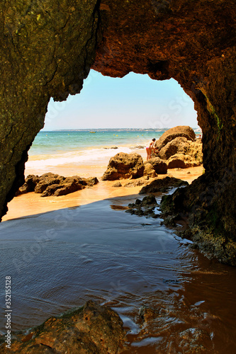 Praia Da Gale, Between Albufeira & Armacao De Pera The Algarve Portugal