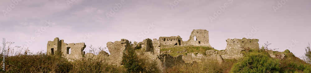 old castle ruins in ireland