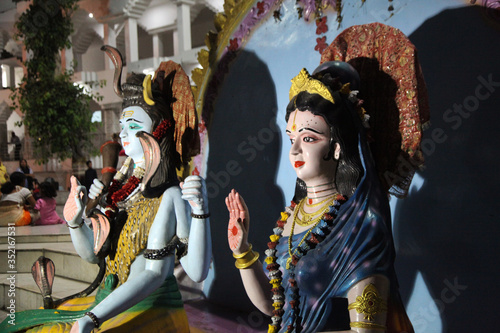 Lord Shiv, Temple, situated in the beautiful city of Jalandhar, Punjab, India. Asia photo