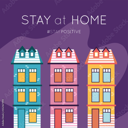 stay at home message for covid19