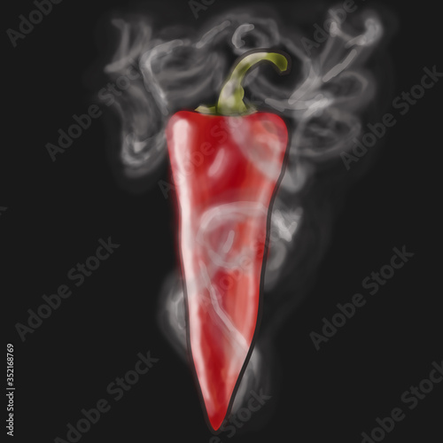 red hot chili pepper