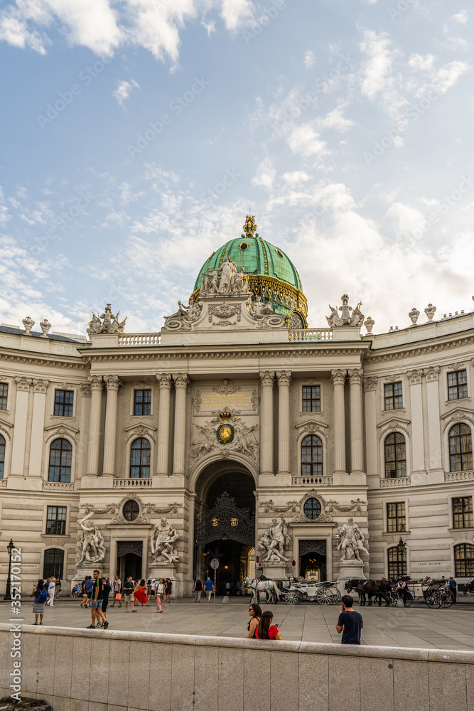 Obraz premium Hofburg Palace in Vienna Wien, Austria.