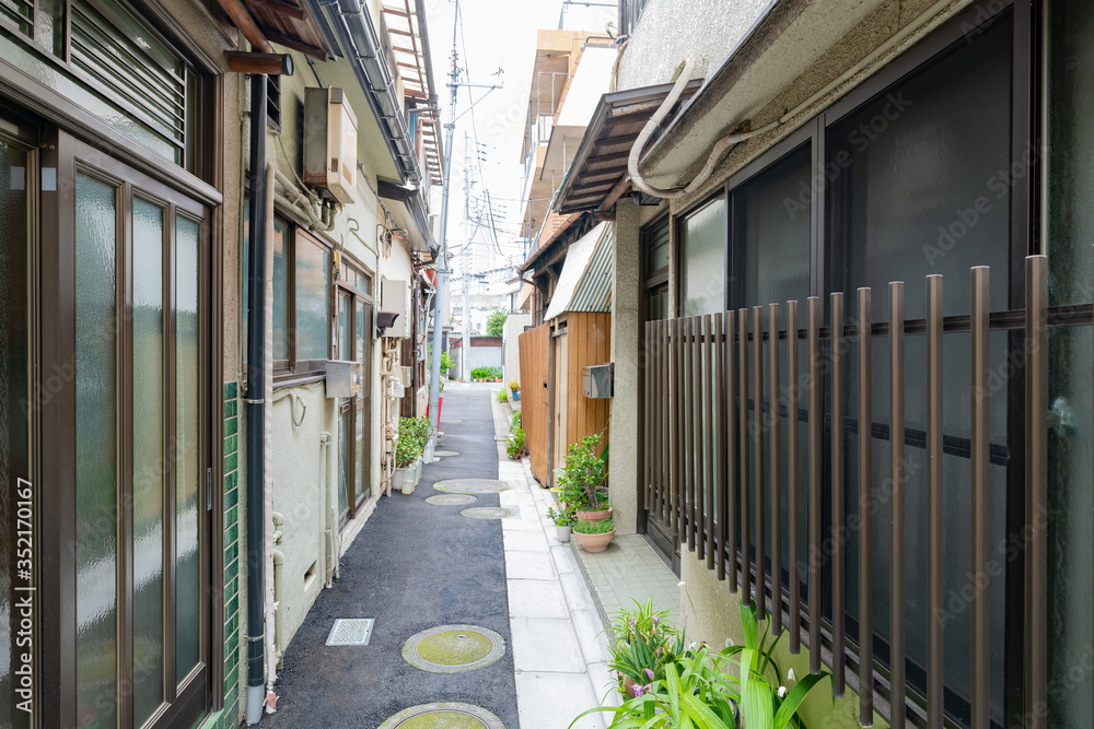 Obraz premium 東京下町の路地裏