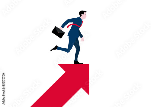 uomo d'affari, successo, affari, lavoro, lavorare, corsa, correre	
