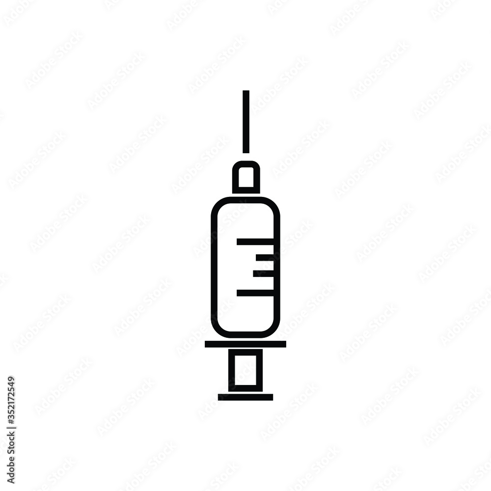 syringe vaccine icon ,illustration design. syringe vaccine icon ,illustration design.