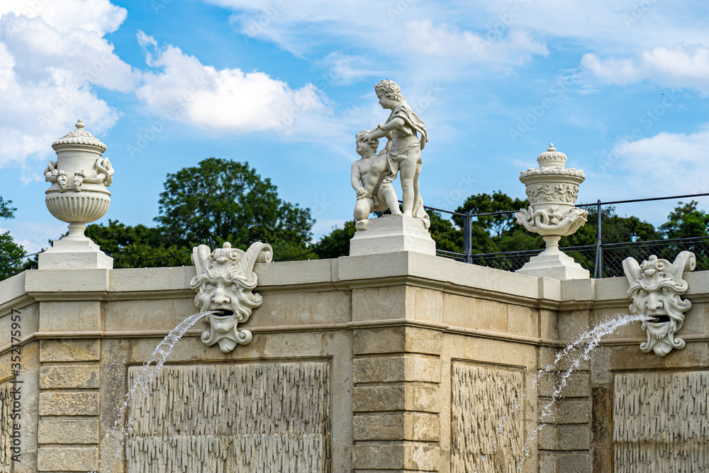 Obraz premium Belvedere Palace in Vienna Wien, Austria.